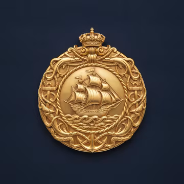 Emblema da patente Gold da Imperios Social